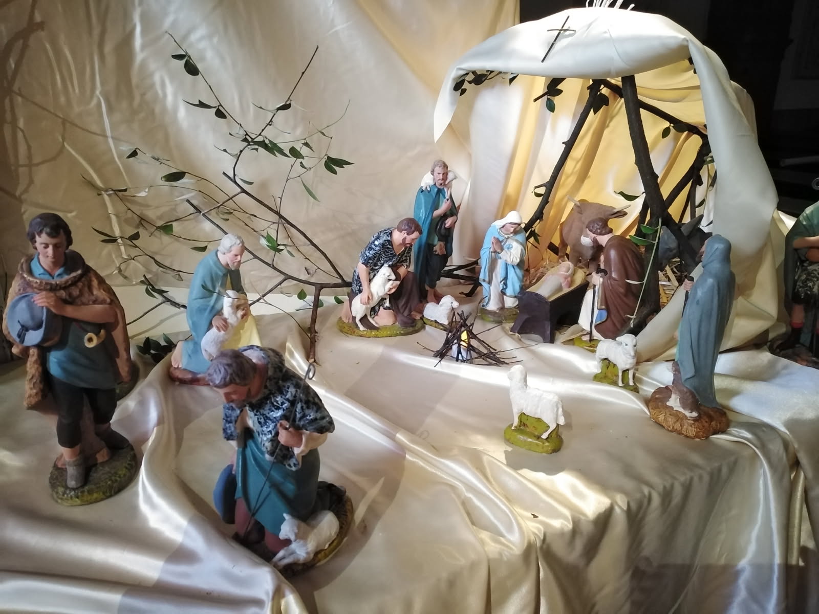 La crèche de l&rsquo;église St Martin de Quetigny